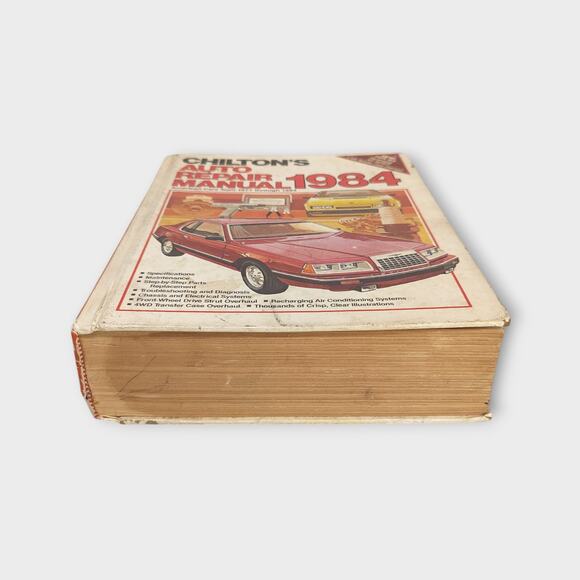 CHILTON'S 1984 Auto Repair Manual American Cars From 1977 Through 1984 - Picture 7 of 8